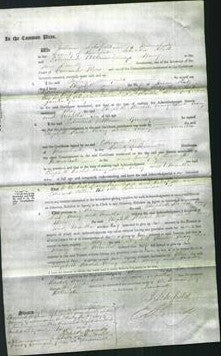 Court of Common Pleas - Elizabeth Platt, Rachel Simpson, Mary Brickles, Leah Walker, Mary Ellison and Martha Grundy-Original Ancestry