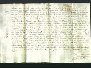 Deed by Married Women - Mary Moss, Ann Moss and Mary Chatterton-Original Ancestry