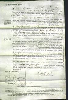 Court of Common Pleas - Eliza Tansley and Mary Curzons-Original Ancestry