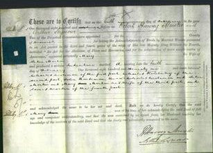 Deed by Married Women - Mary Martin-Original Ancestry