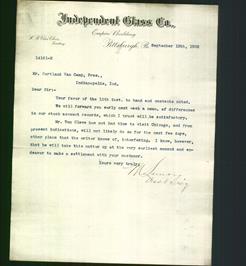 Letterhead - Independent Glass Co.