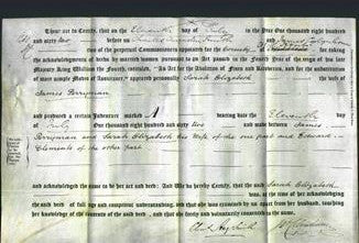 Deed by Married Women - Sarah Elizabeth Perryman-Original Ancestry
