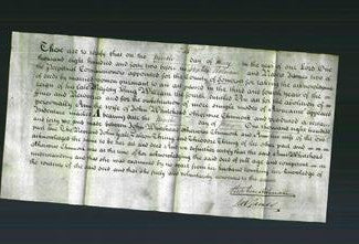 Deed by Married Women - Ann Whitehead Chinnock-Original Ancestry