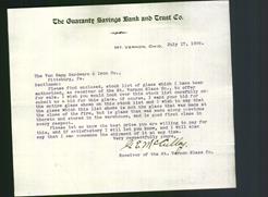 Letterhead - The Guaranty Savings Bank and Trust Co.