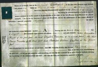 Deed by Married Women - Elizabeth Brancher-Original Ancestry