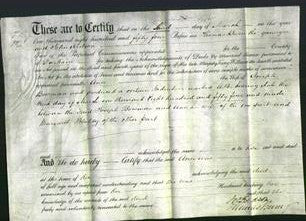 Deed by Married Women - Ann Bowman-Original Ancestry