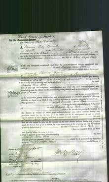 Court of Common Pleas - Frances Jane Hole-Original Ancestry