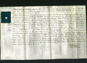 Deed by Married Women - Mary Jane Albiges and Henrietta Broome-Original Ancestry