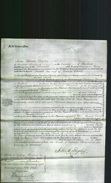 Court of Common Pleas - Sarah Child-Original Ancestry