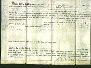 Deed by Married Women - Anne Gregory-Original Ancestry