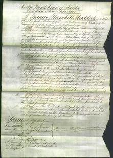 Court of Common Pleas - Cecilia Jane Tetley-Original Ancestry