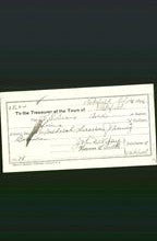 Wakefield, Massachusetts Payment Voucher - W S Davis