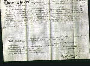 Deed by Married Women - Sarah Jemima Lello-Original Ancestry