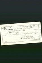 Wakefield, Massachusetts Payment Voucher - W S Davis