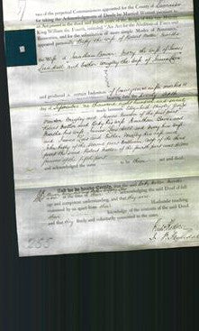 Deed by Married Women - Betty Mellor, Martha Bowen, Mary Hall, Esther Wrigley Lees-Original Ancestry