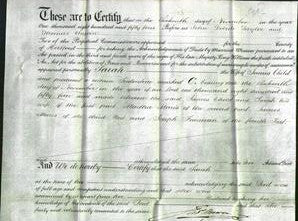 Deed by Married Women - Sarah Child-Original Ancestry