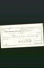 Wakefield, Massachusetts Payment Voucher - John T Hooper