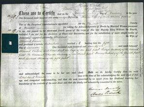 Deed by Married Women - Etheldred Vernon-Original Ancestry