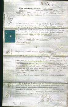 Deed by Married Women - Ann Wild, Sarah Steel and Margaret Bakewell-Original Ancestry
