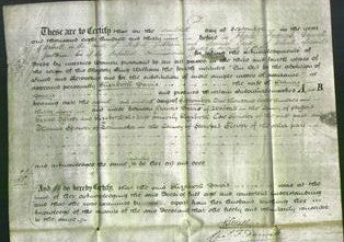 Deed by Married Women - Elizabeth Cox Davis-Original Ancestry