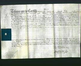 Deed by Married Women - Eliza Weddall-Original Ancestry