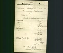 Bank Letterhead - Fort Pitt National Bank