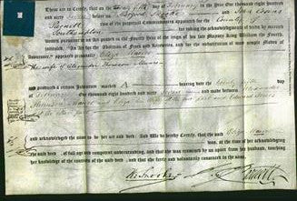 Deed by Married Women - Eliza Munro-Original Ancestry