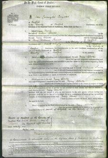 Court of Common Pleas - Mary Clarke-Original Ancestry