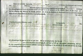 Deed by Married Women - Anne Emily Richardson-Original Ancestry