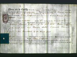Deed by Married Women - Therese Jeaffreson-Original Ancestry