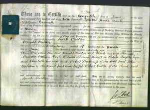 Deed by Married Women - Sarah Walker-Original Ancestry