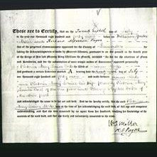 Deed by Married Women - Victoria Mary Louisa Cust Yorke-Original Ancestry
