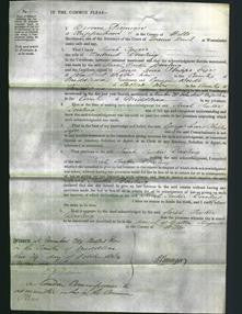 Court of Common Pleas - Sarah Tucker Dowling-Original Ancestry
