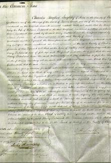 Court of Common Pleas - Mary Pritchard-Original Ancestry