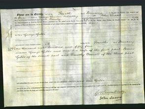 Deed by Married Women - Ann Gibbs-Original Ancestry