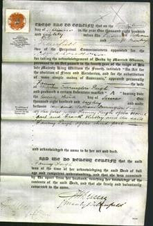 Deed by Married Women - Fanny Pugh-Original Ancestry