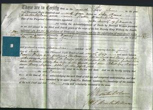 Deed by Married Women - Fanny Lyon-Original Ancestry