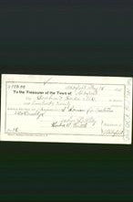 Wakefield, Massachusetts Payment Voucher - Dearborn V Barker