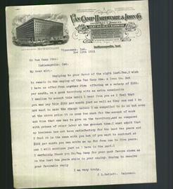 Letterhead - Van Camp Hardware & Iron Co.