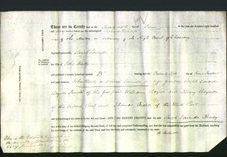 Deed by Married Women - Sarah Lavender Rayner Brady-Original Ancestry
