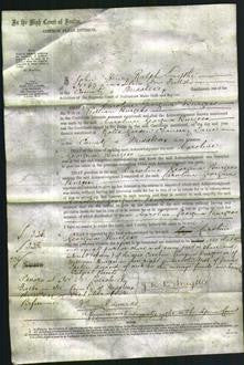 Court of Common Pleas - Caroline Georgina Burgess-Original Ancestry