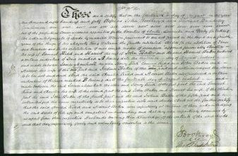 Deed by Married Women - Amelia Kidd and Harriet Baker-Original Ancestry