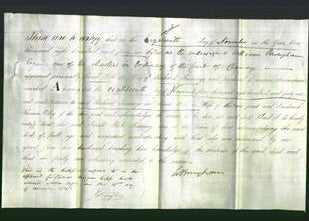 Deed by Married Women - Sarah Poole Jennings-Original Ancestry
