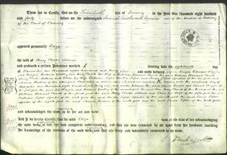 Deed by Married Women - Eliza Salmon-Original Ancestry