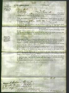 Court of Common Pleas - Ann Claridge-Original Ancestry