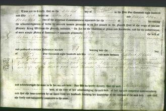 Deed by Married Women - Ann Claridge-Original Ancestry