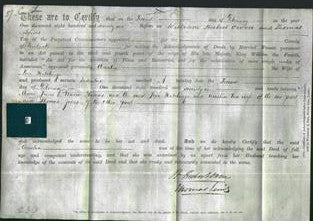 Deed by Married Women - Amelia Hitchings-Original Ancestry