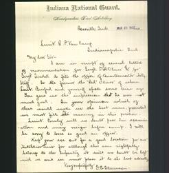 Letterhead - Indiana National Guard