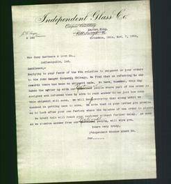 Letterhead - Independent Glass Co.