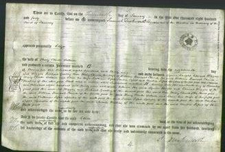 Deed by Married Women - Eliza Salmon-Original Ancestry